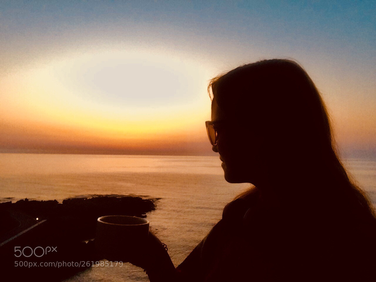 Apple iPhone 5s sample photo. Coffee-sunset  photography