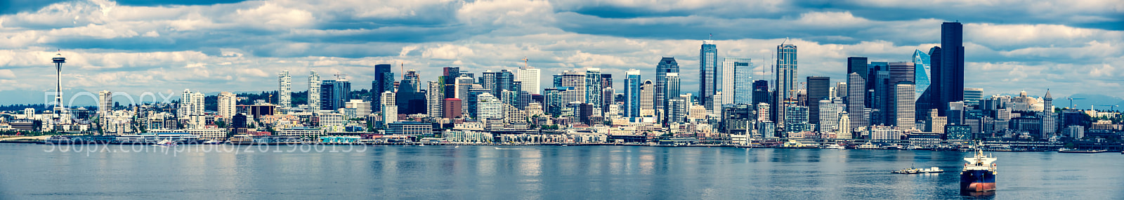 Sony a7 III sample photo. Seattle skyline photography