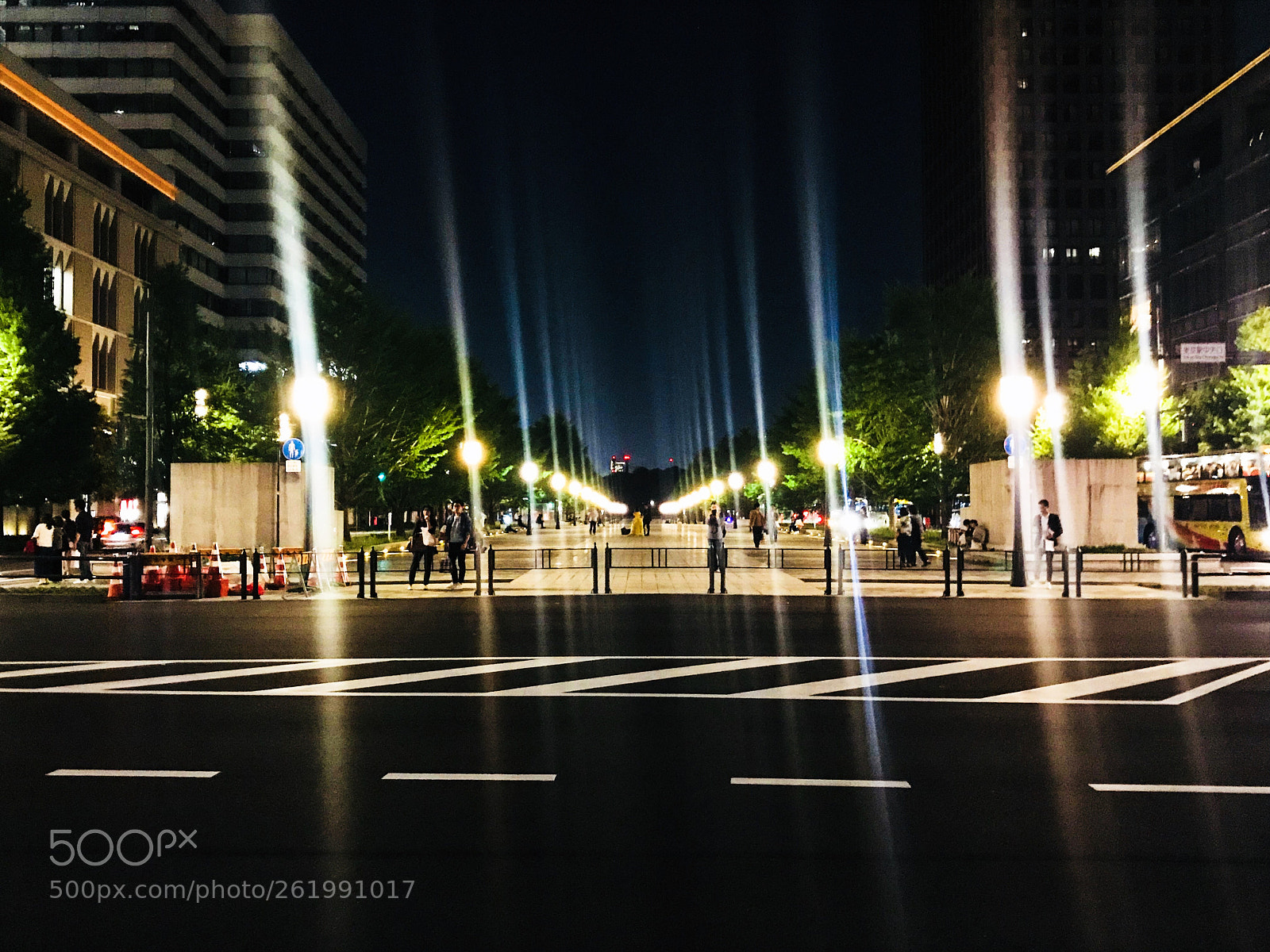 Apple iPhone 7 sample photo. Tokyo station road photography