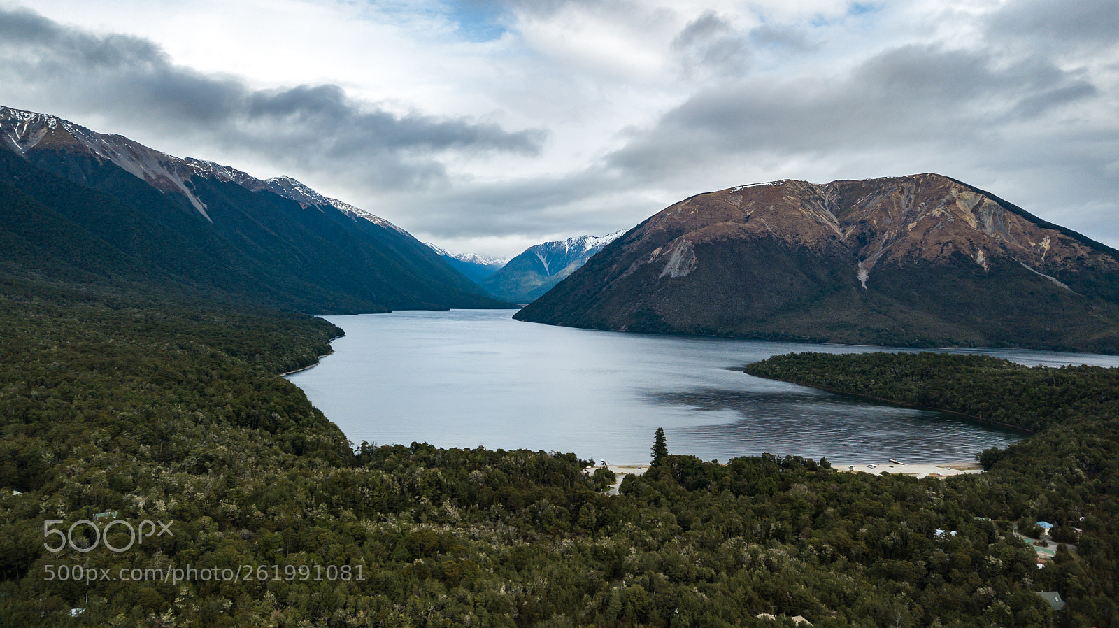 DJI FC220 sample photo. Lake rotoiti, st arnaud photography