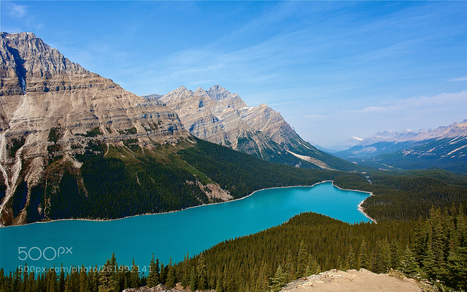 Sony DSC-R1 sample photo. Peyto lake photography