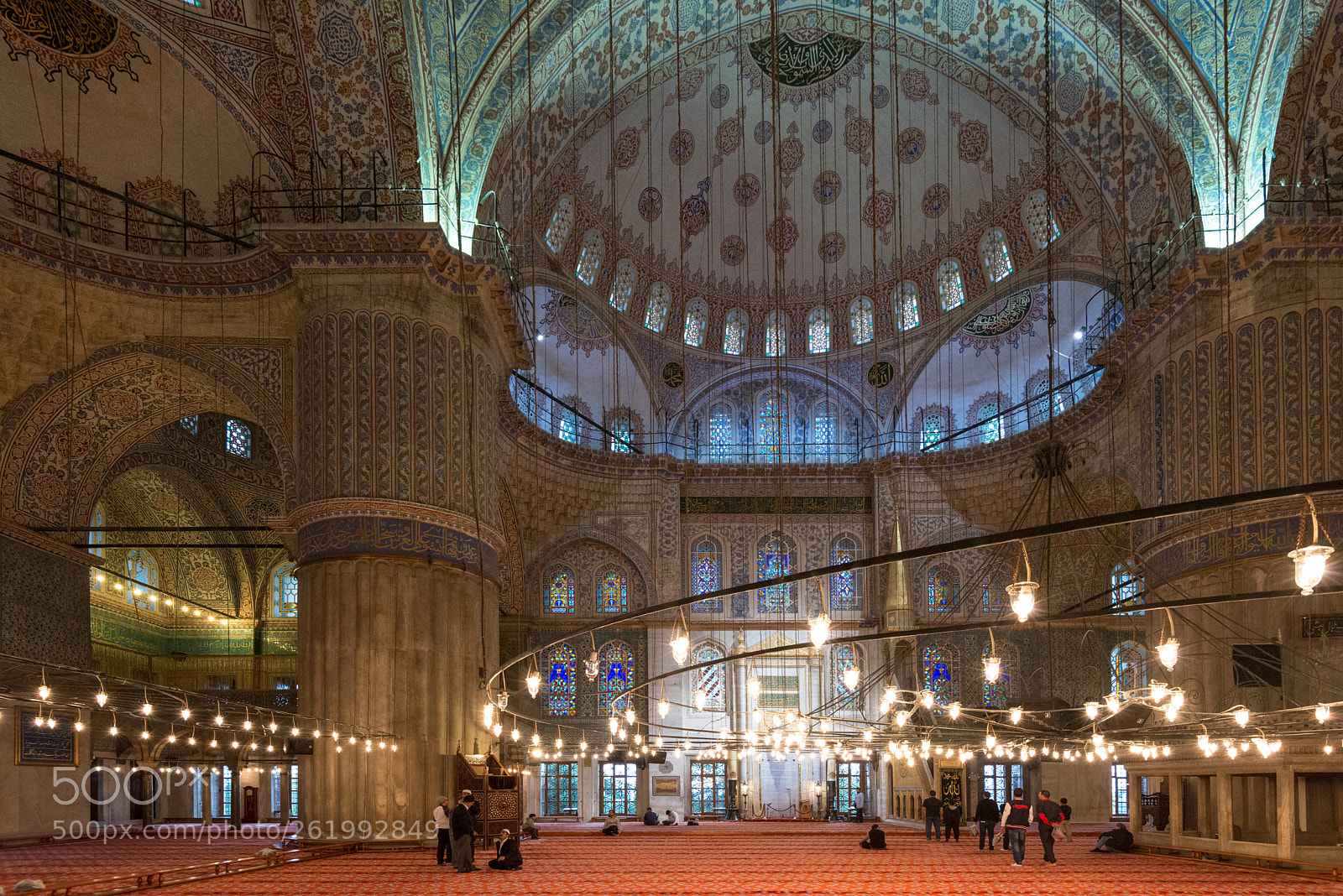 Nikon D800 sample photo. The blue mosque photography