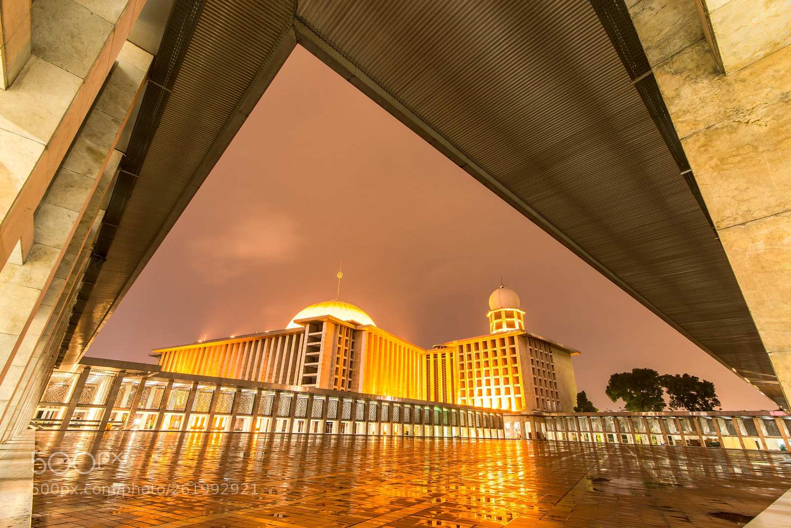 Nikon D750 sample photo. Istiqlal mosque after the photography