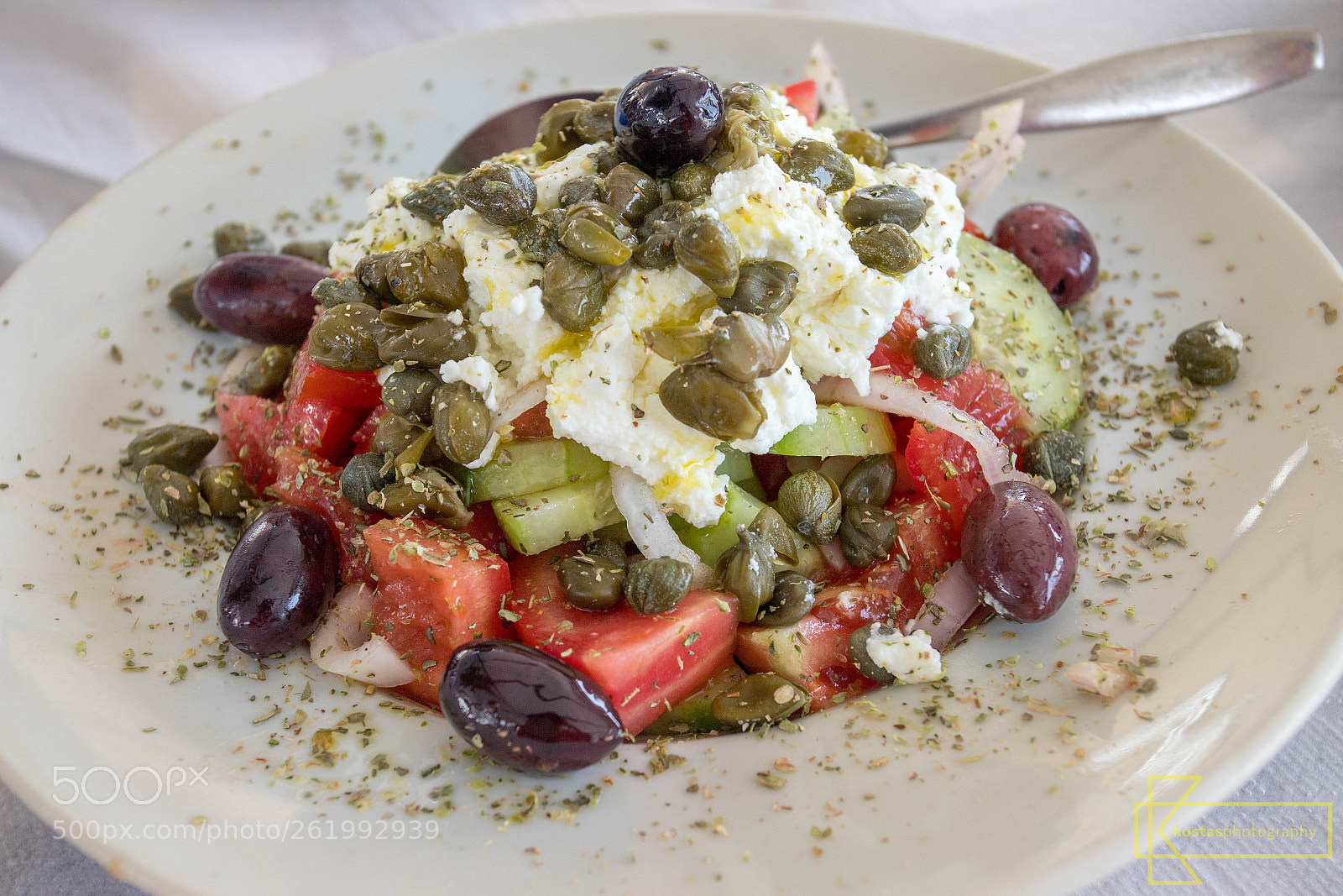Canon EOS 6D Mark II sample photo. Axiotiki salad photography