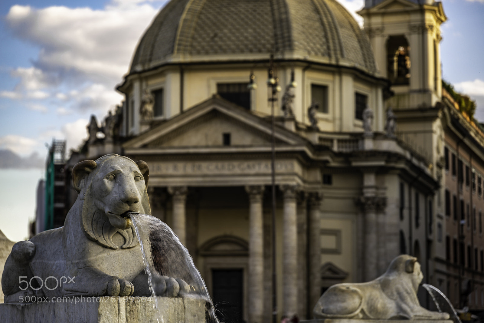 Nikon D610 sample photo. Piazza del popolo photography