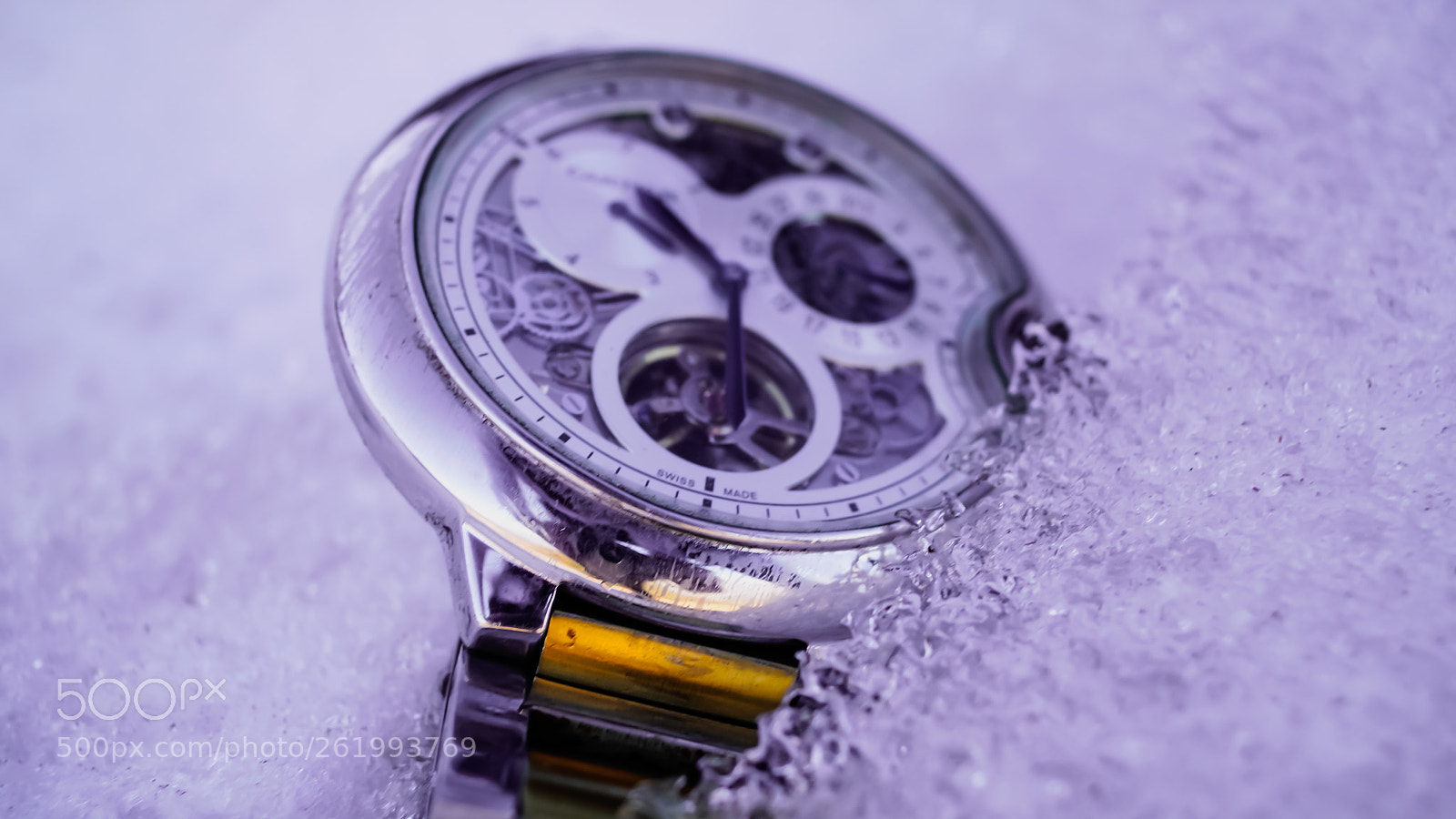 Sony SLT-A58 sample photo. Cartier in snow photography