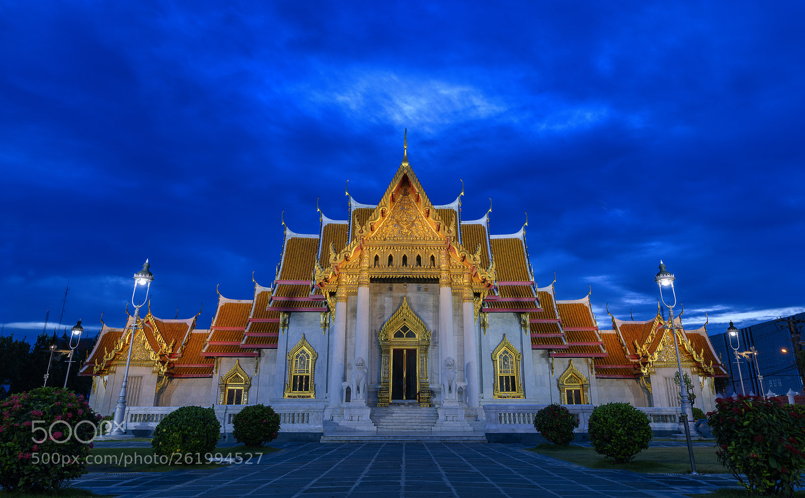 Nikon D850 sample photo. Marble temple, wat benchamabopit photography