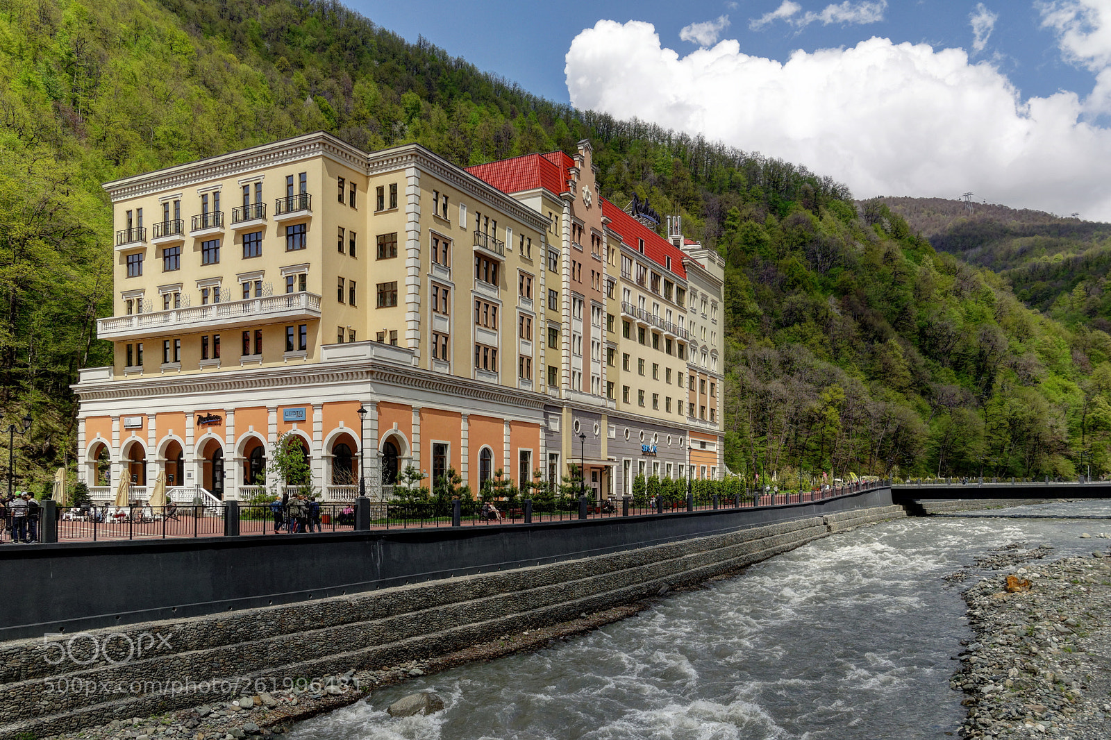 Olympus OM-D E-M10 sample photo. Krasnaya polyana. mzymta river photography