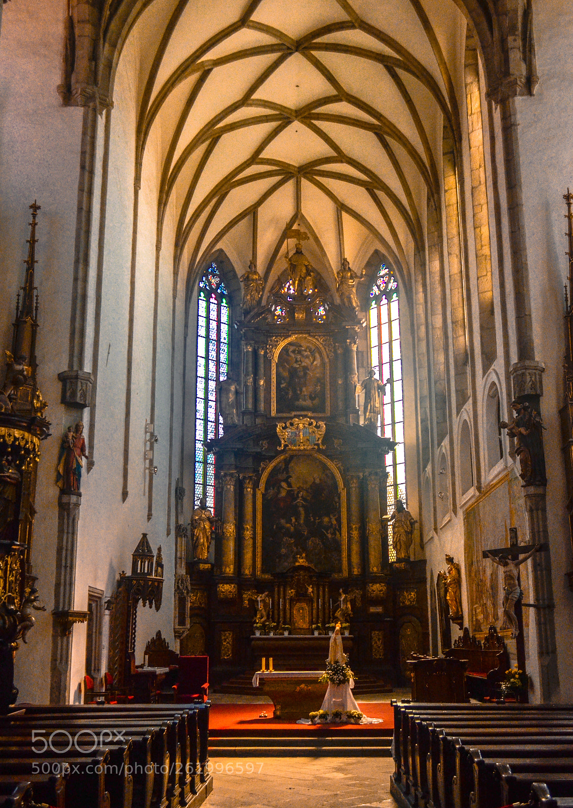 Nikon D5100 sample photo. Český krumlov kostela photography