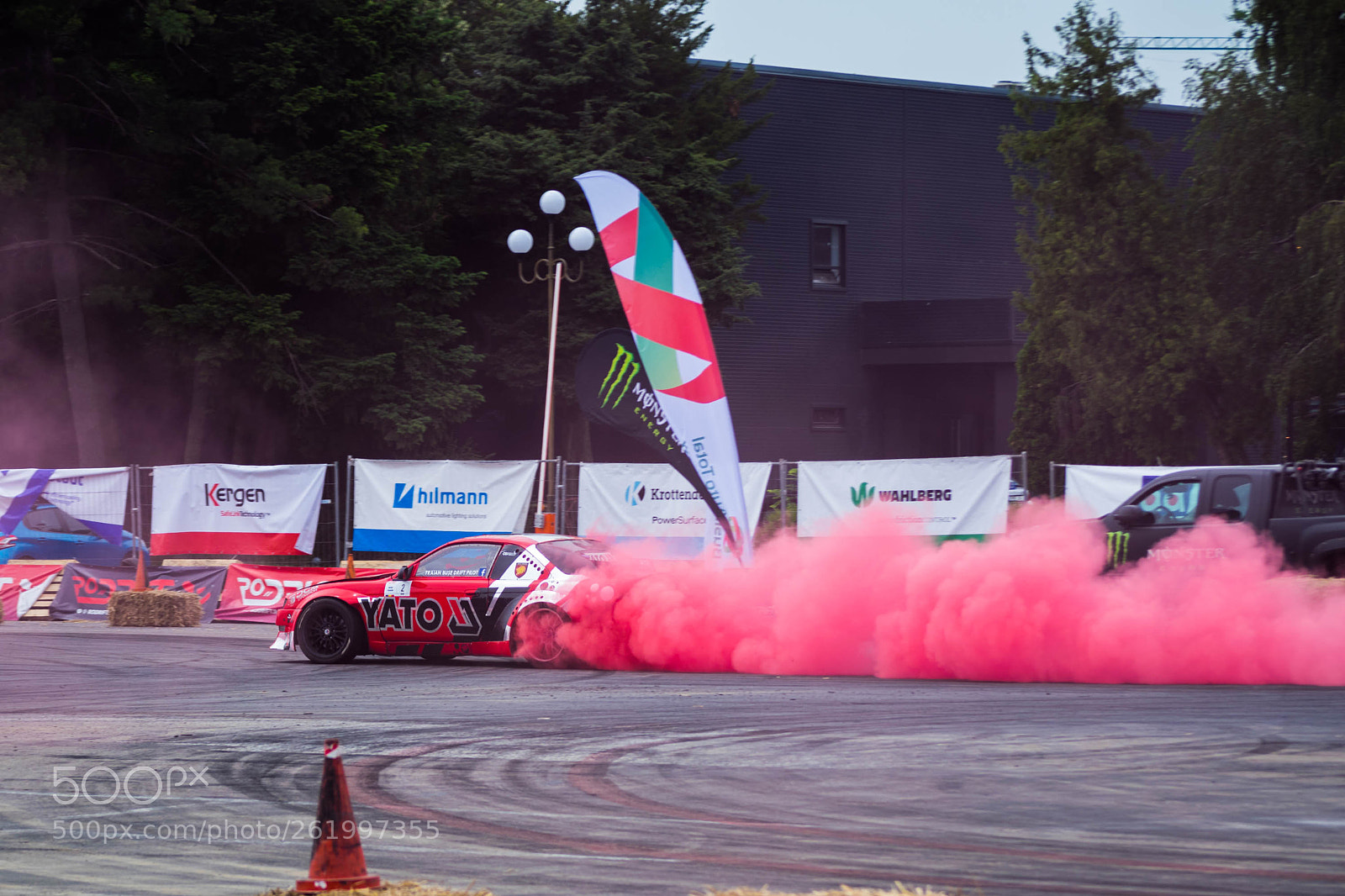 Nikon D3300 sample photo. Red smoke photography