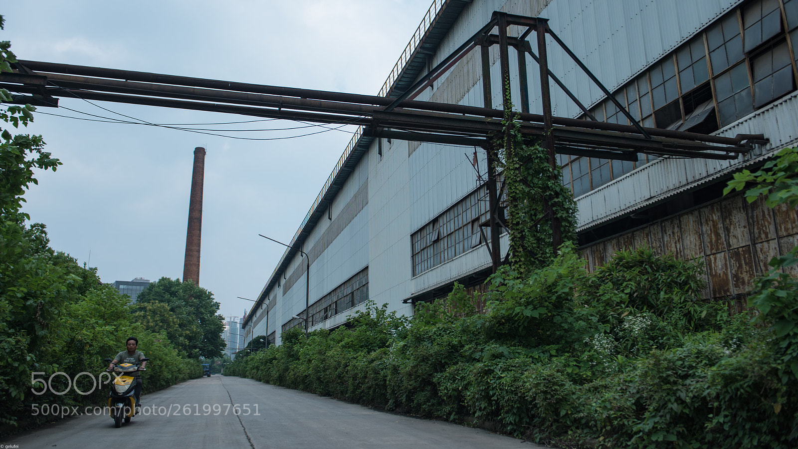 Nikon D750 sample photo. Abandoned steel factory photography