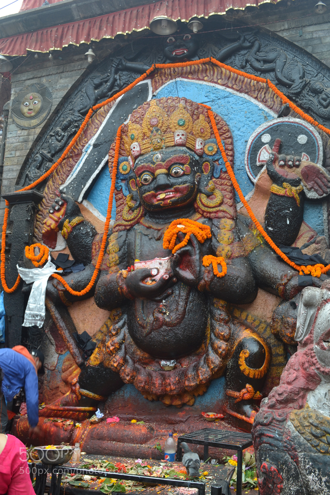 Nikon D3100 sample photo. Kaal bhairav photography
