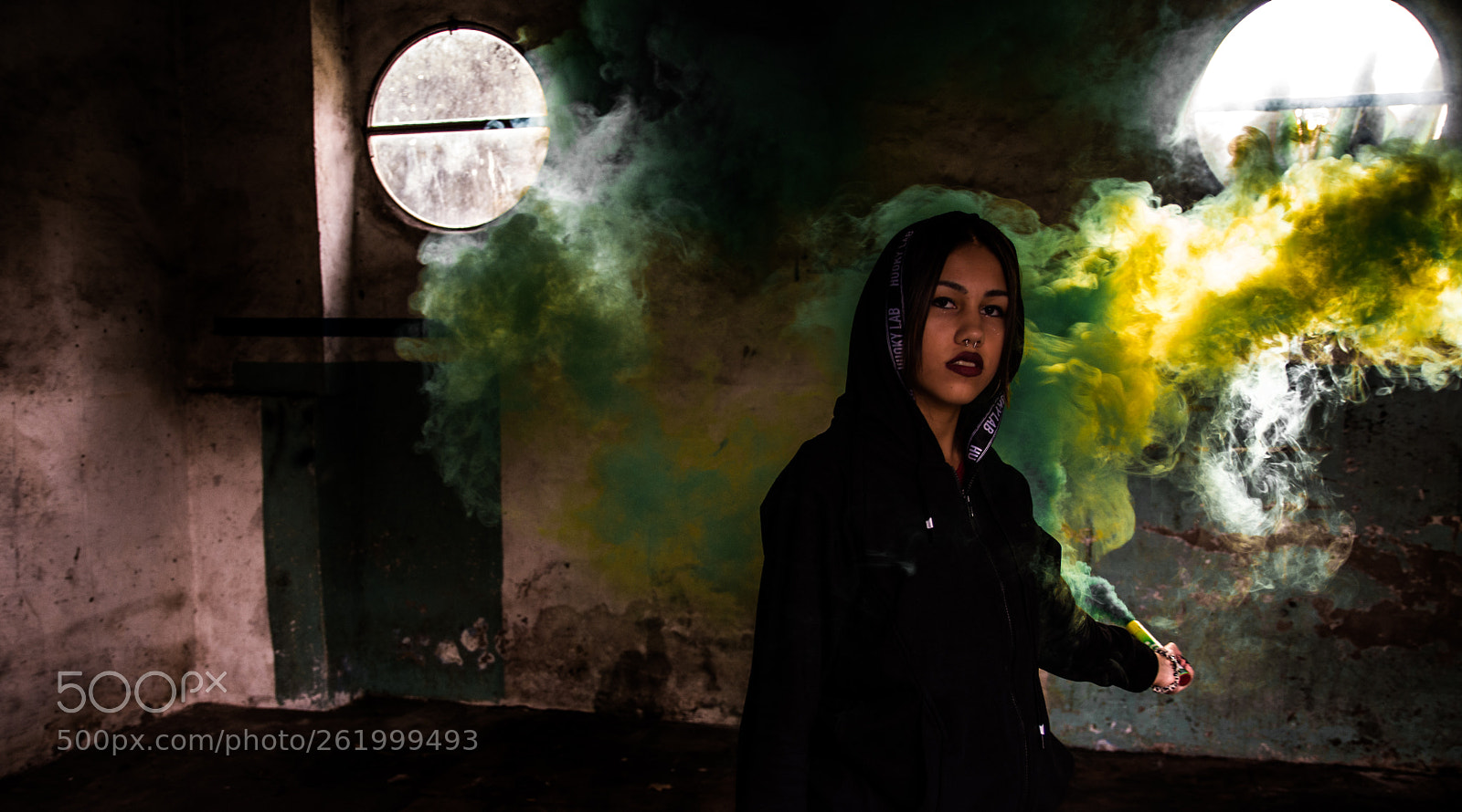 Nikon D7200 sample photo. Humo verde photography