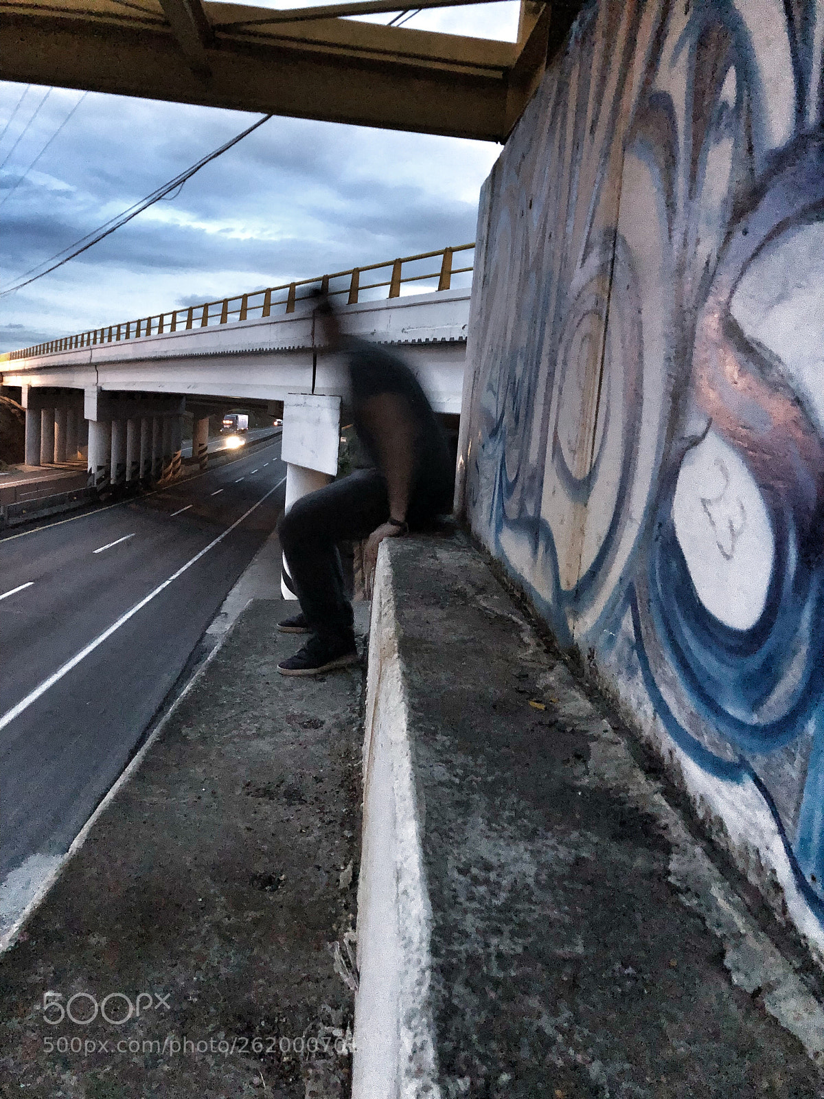 Apple iPhone 8 sample photo. Under the bridge over photography