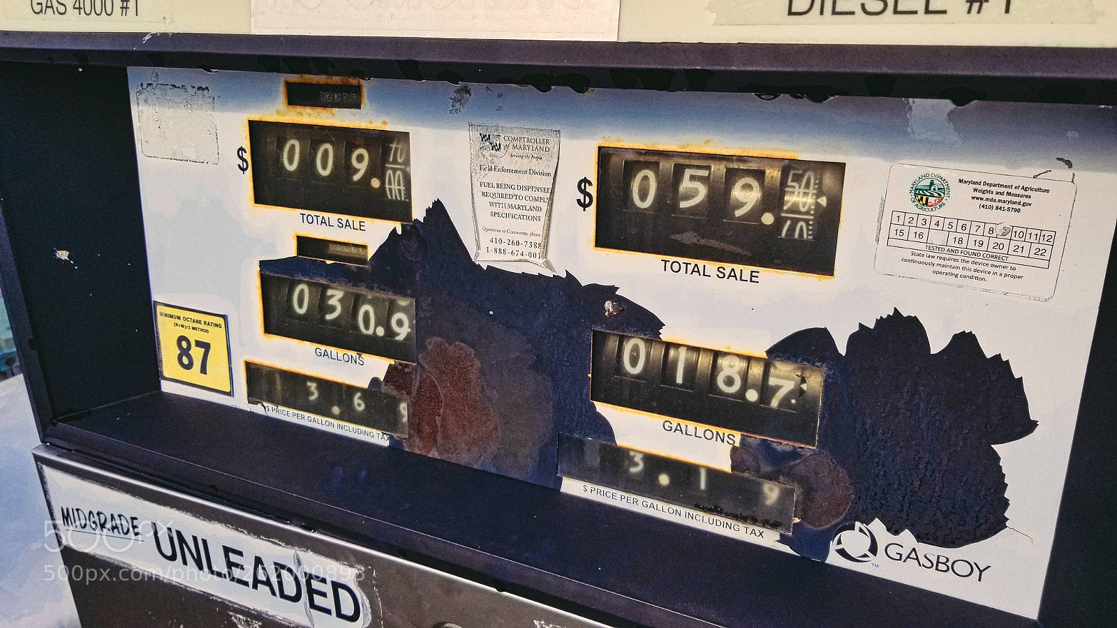 Samsung Galaxy S8 sample photo. Gas pump.jpg photography