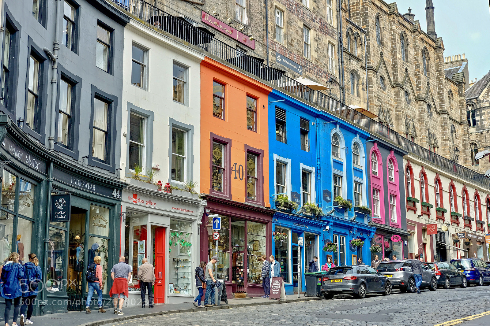 Fujifilm X-T20 sample photo. Edinburgh’s prettiest streets. photography