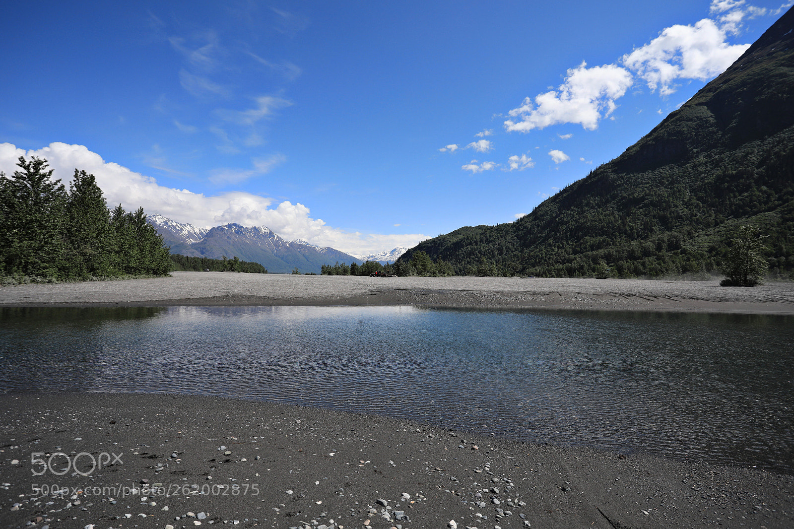 Canon EOS 5D Mark IV sample photo. Knik river, alaska photography