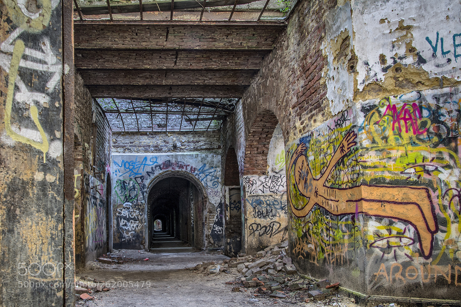 Nikon D5200 sample photo. The tunnel of life photography
