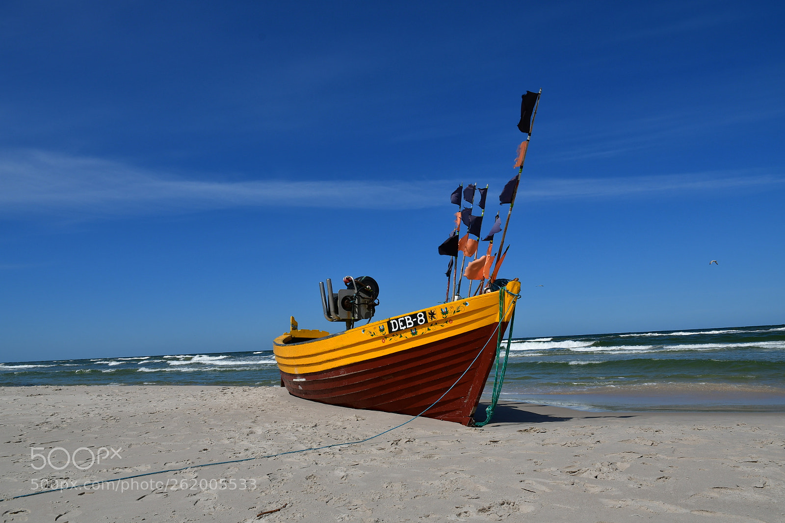 Nikon D500 sample photo. A pomeranian fishing boat photography