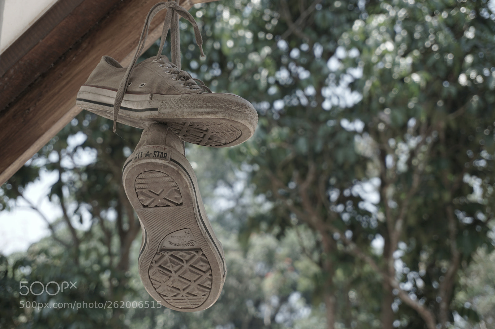 Sony a6000 sample photo. Hanging shoe photography
