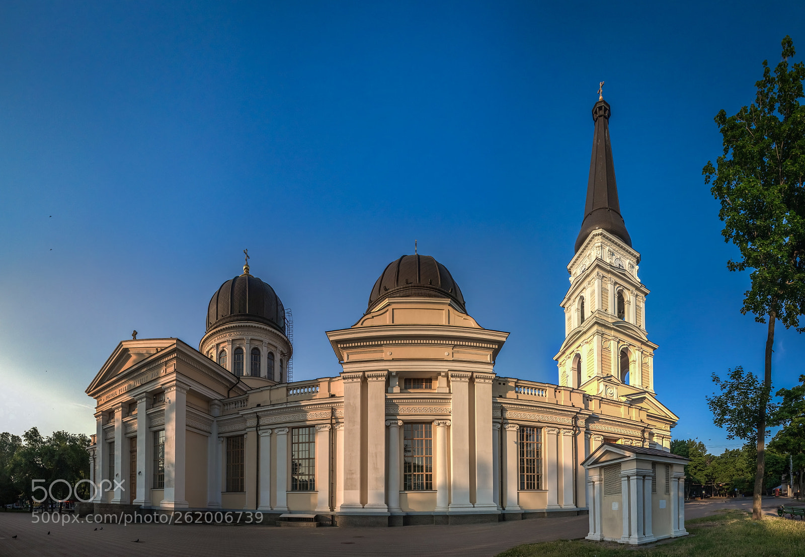 Nikon D610 sample photo. Transfiguration cathedral in odessa photography