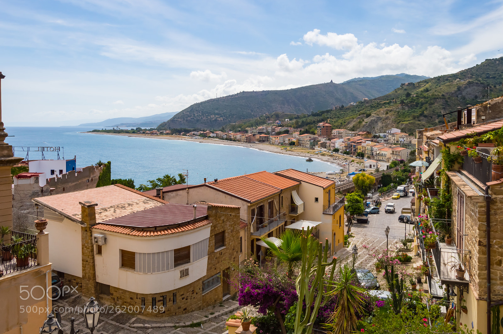 Nikon D3200 sample photo. View of the village photography