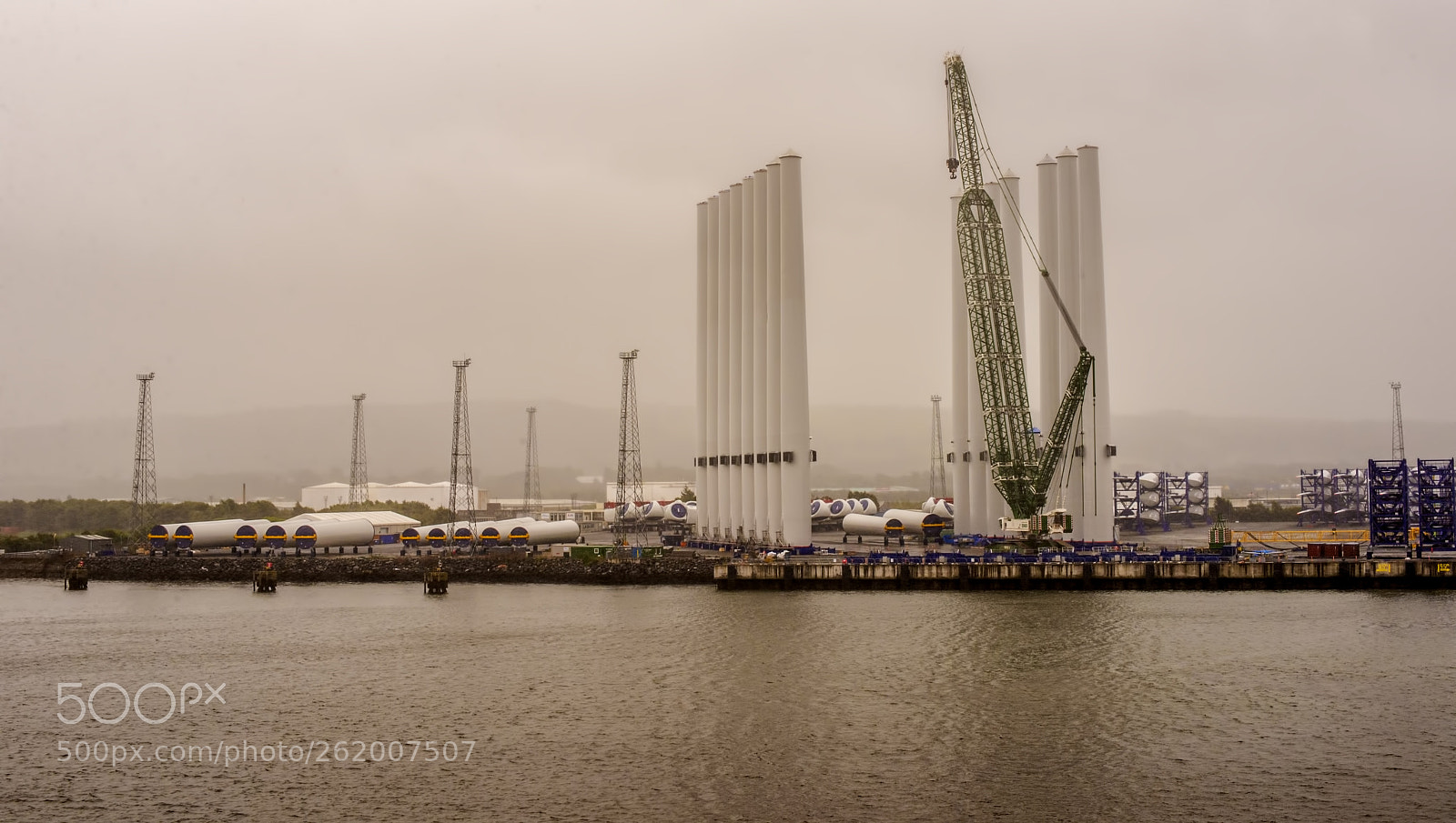 Nikon D600 sample photo. Misty dockyard (1) photography