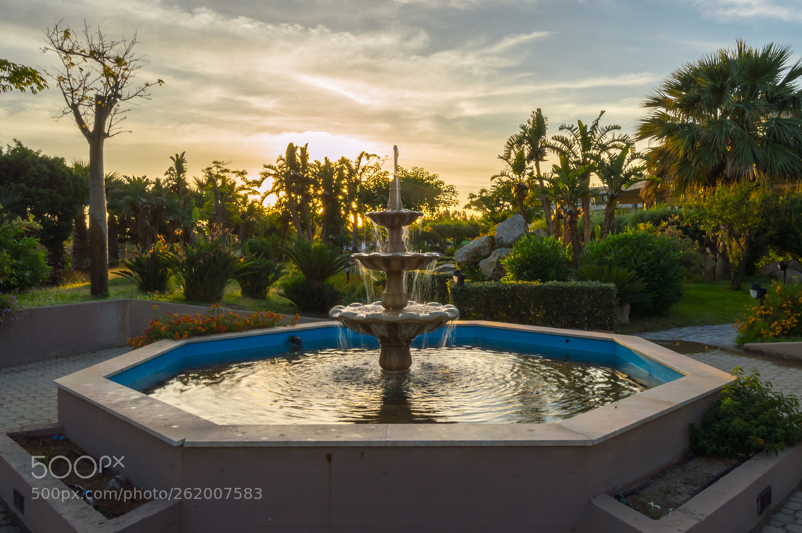 Nikon D3200 sample photo. Triple fountains in a photography