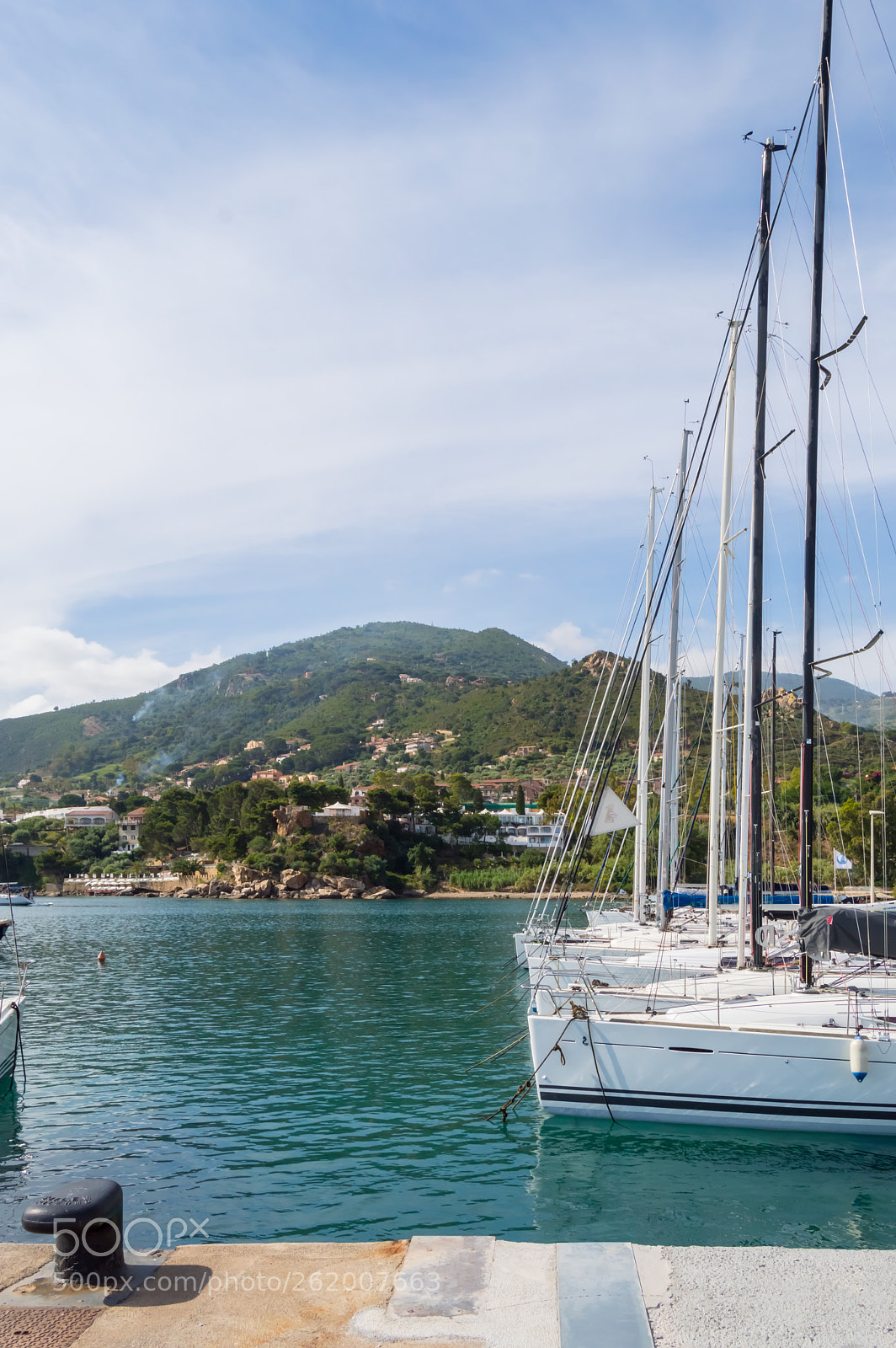 Nikon D3200 sample photo. Bow of several sailboats photography