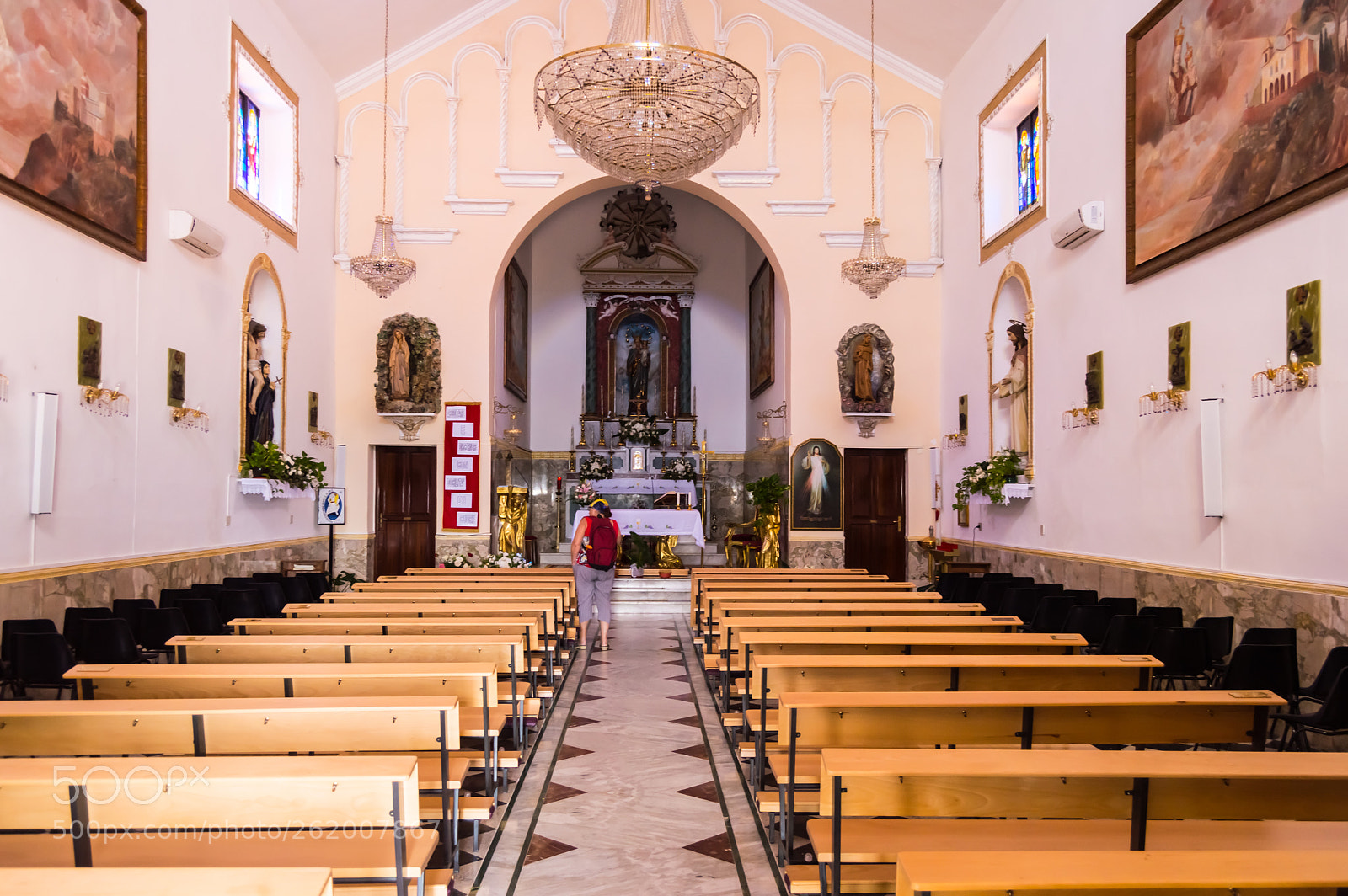 Nikon D3200 sample photo. Interior of maria ss photography