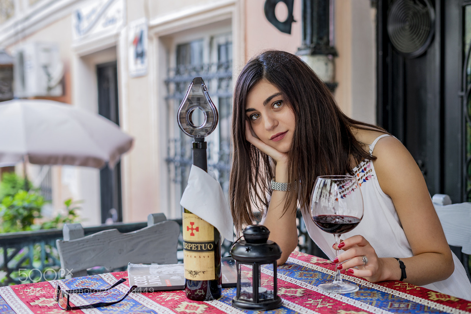 Sony a7 sample photo. Wine shop photography