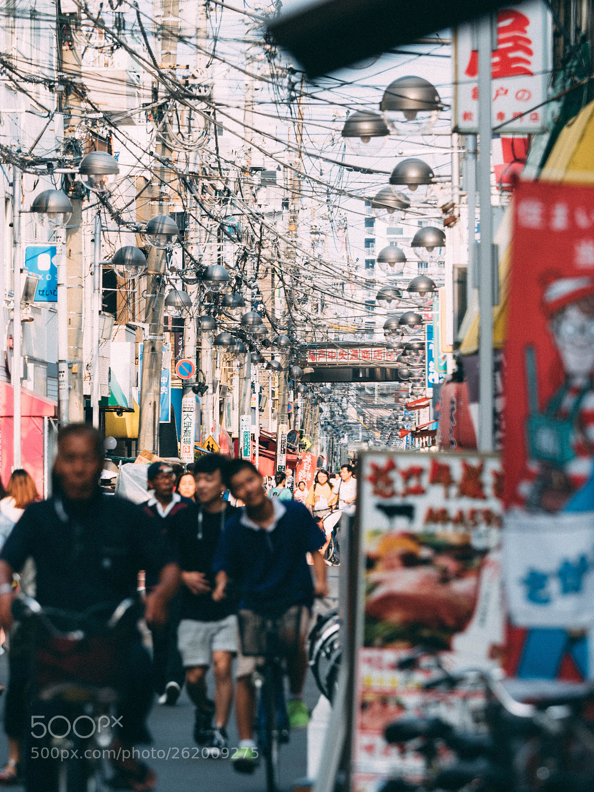 Olympus OM-D E-M5 II sample photo. Kameido street photography