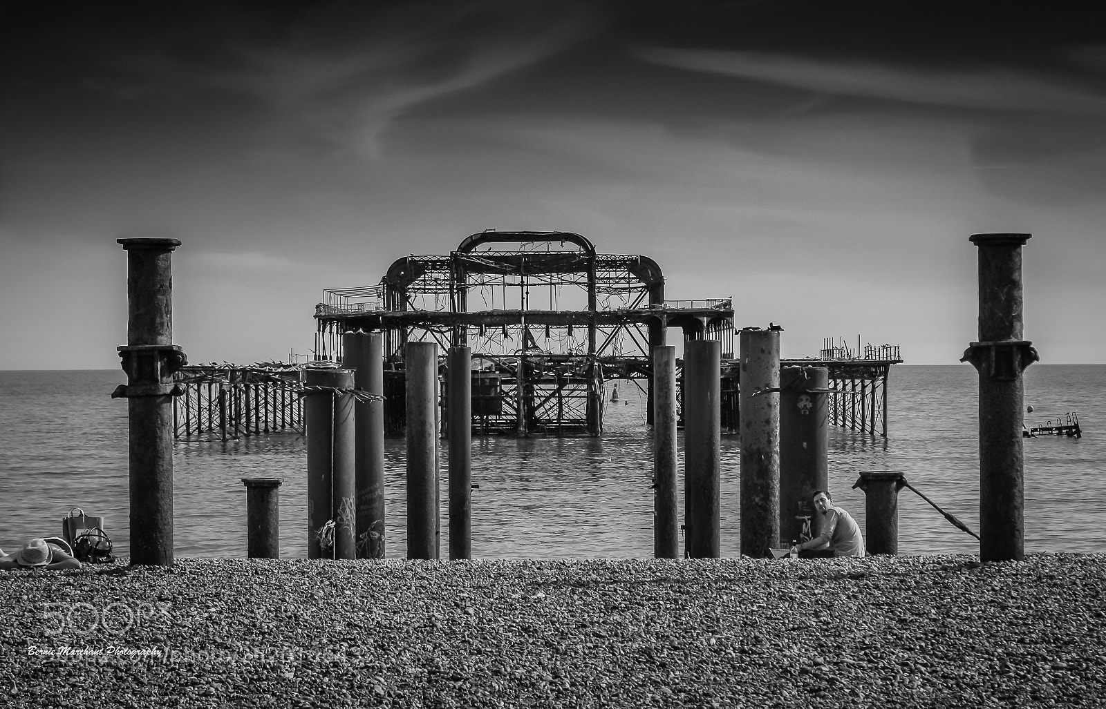 Canon EOS 1000D (EOS Digital Rebel XS / EOS Kiss F) sample photo. Old west pier photography
