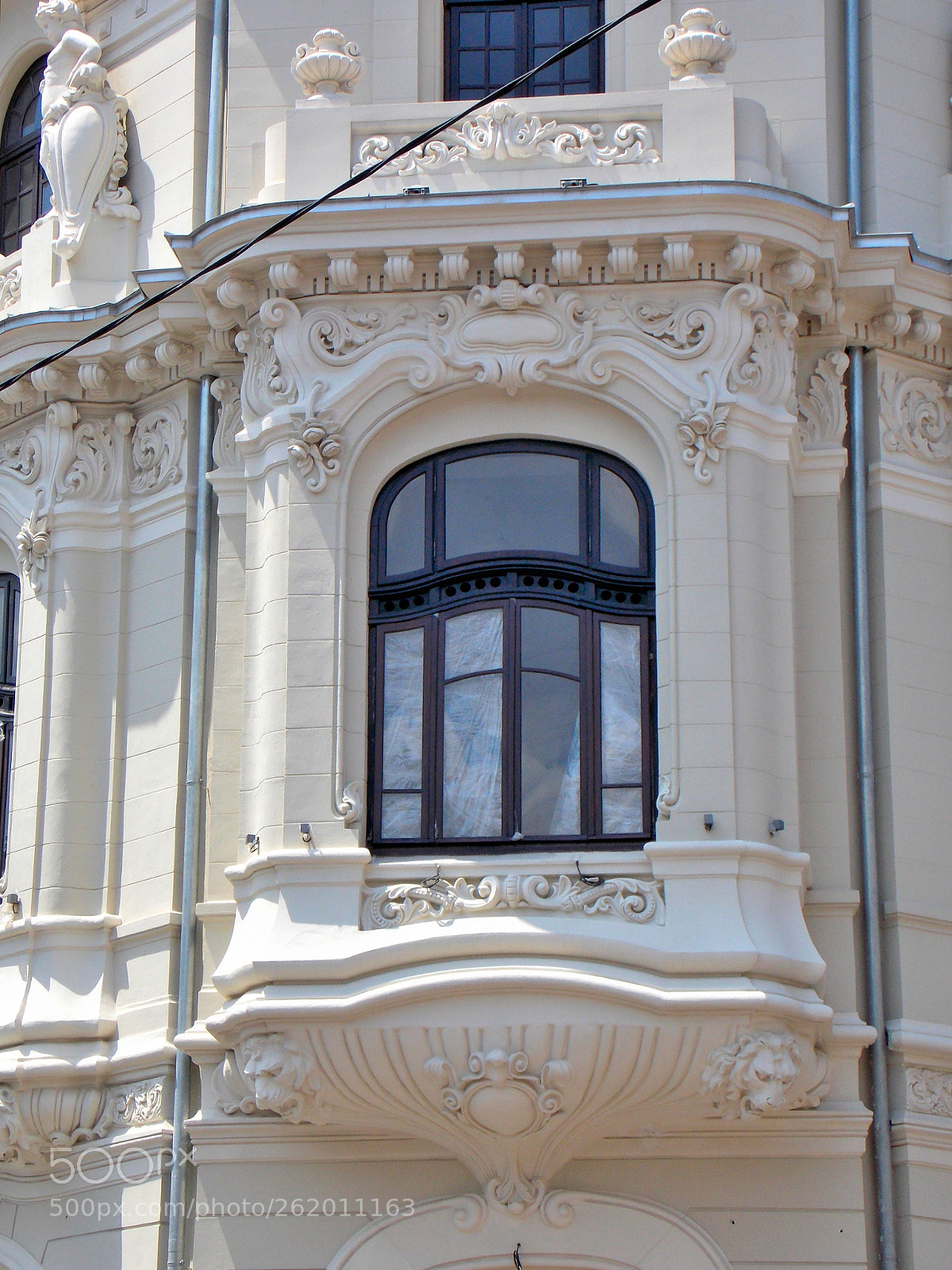 Nikon COOLPIX L320 sample photo. Decorations of the window photography