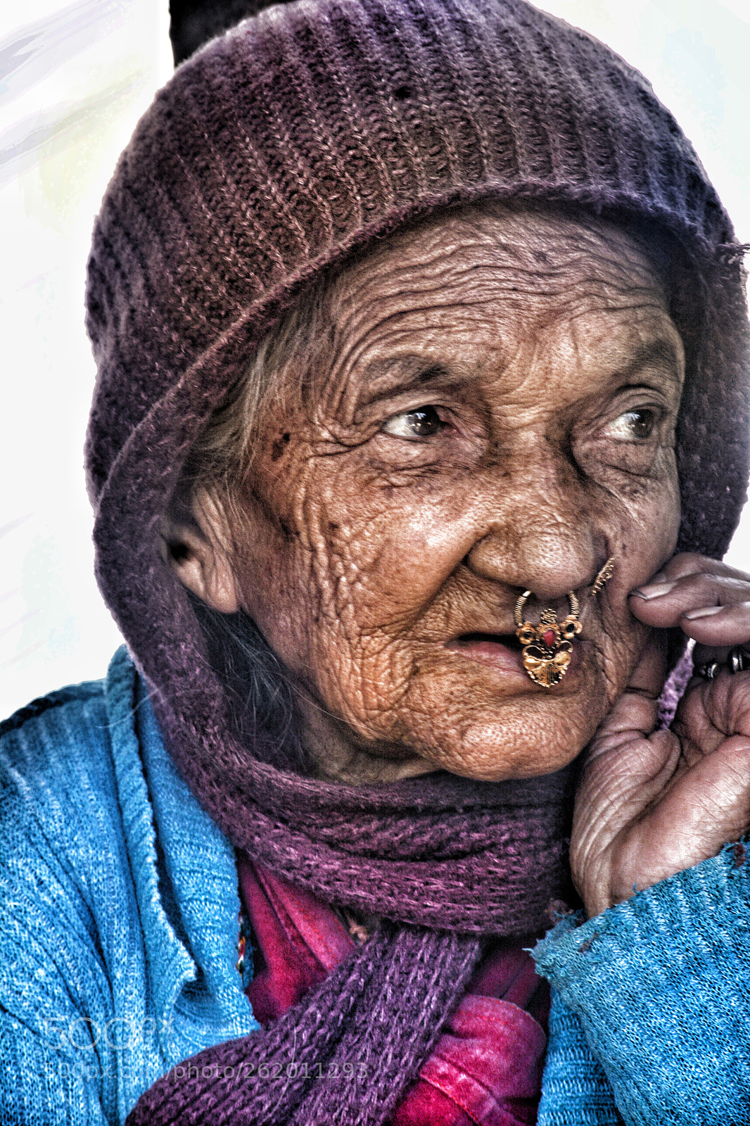 Nikon D5200 sample photo. That lady in blue photography