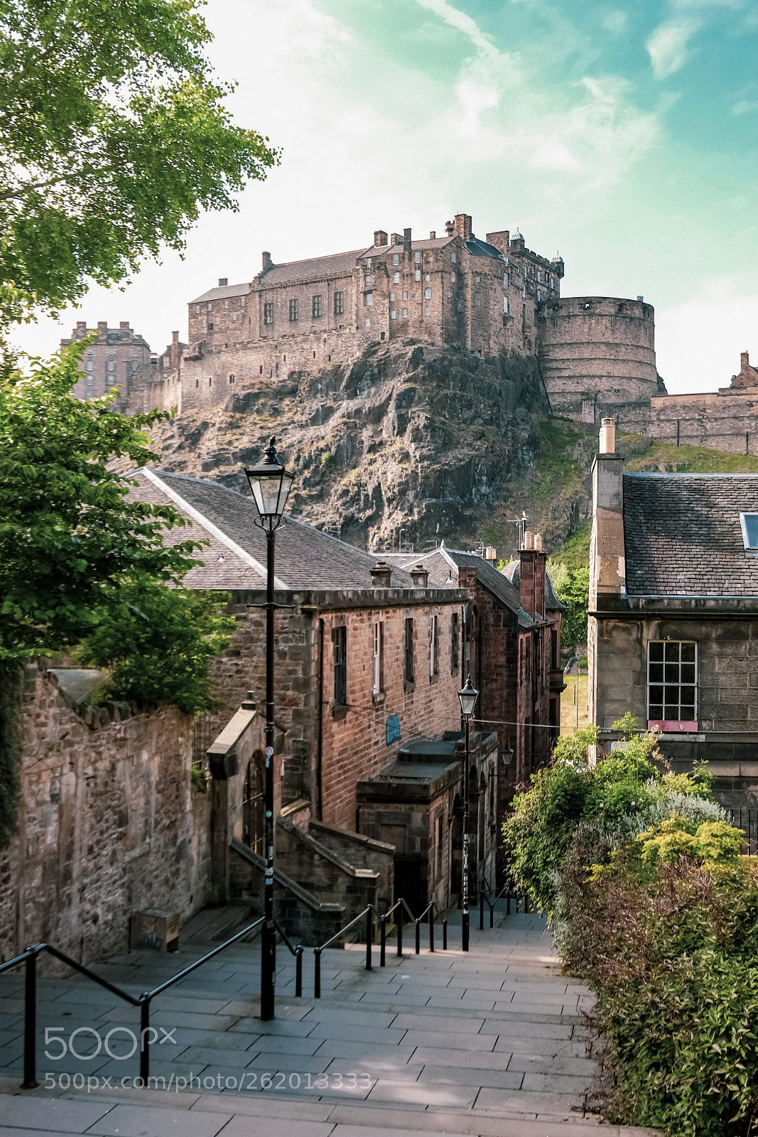 Fujifilm X-T20 sample photo. Edinburgh castle photography