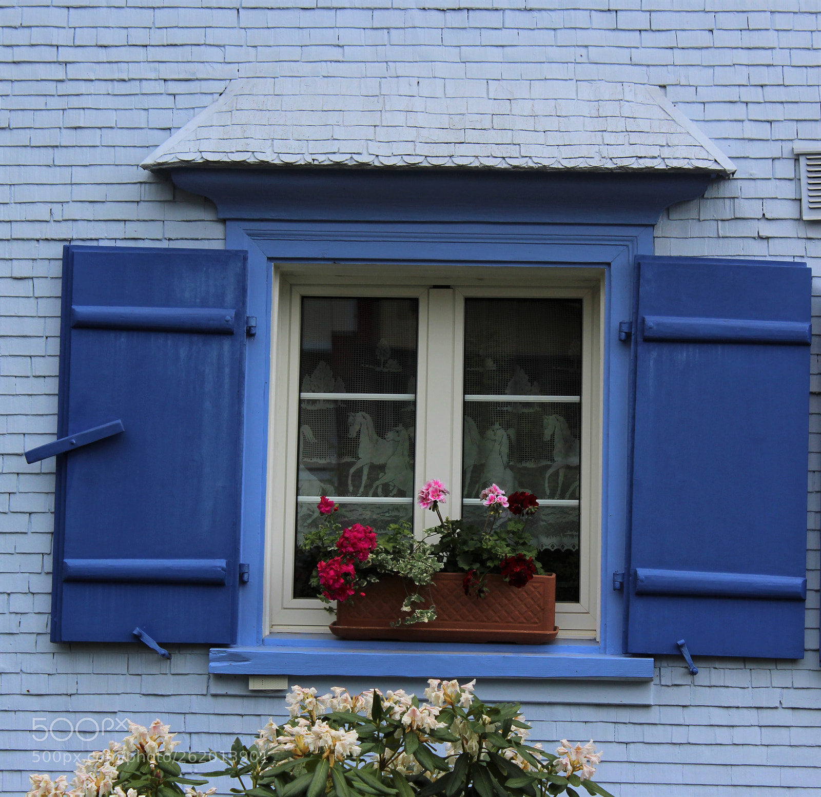 Canon EOS 1300D (EOS Rebel T6 / EOS Kiss X80) sample photo. Blue window photography