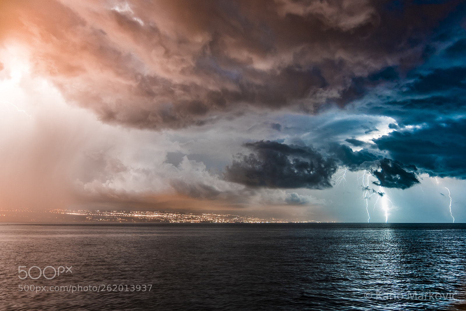 Canon EOS 7D Mark II sample photo. Storm in rijeka photography