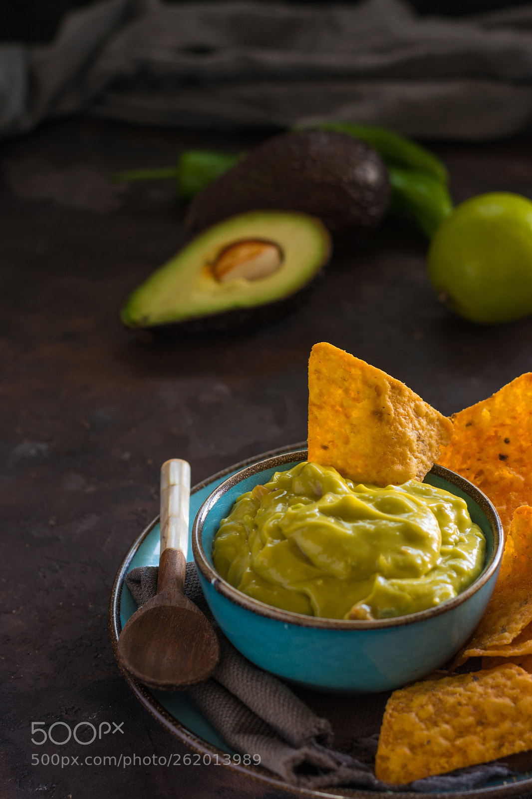 Nikon D7100 sample photo. Plate of homemade guacamole photography