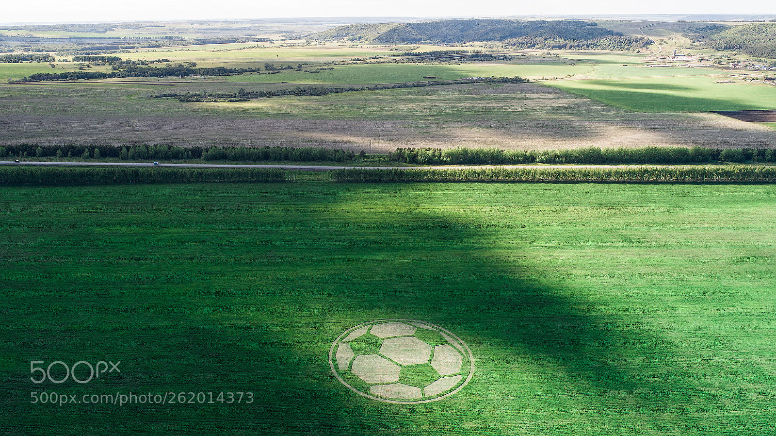 DJI FC6310 sample photo. Football in the fields photography