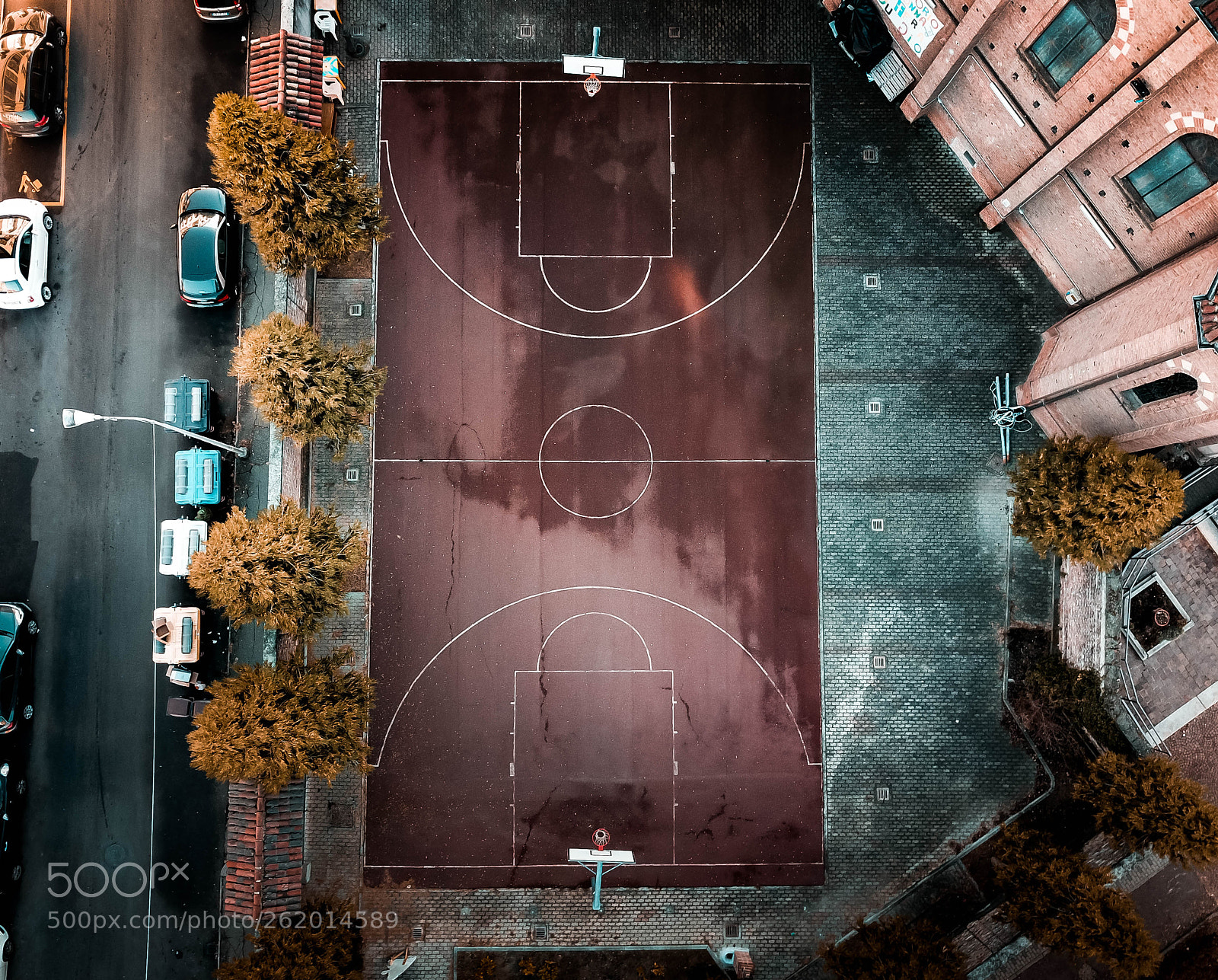 DJI FC220 sample photo. Court photography