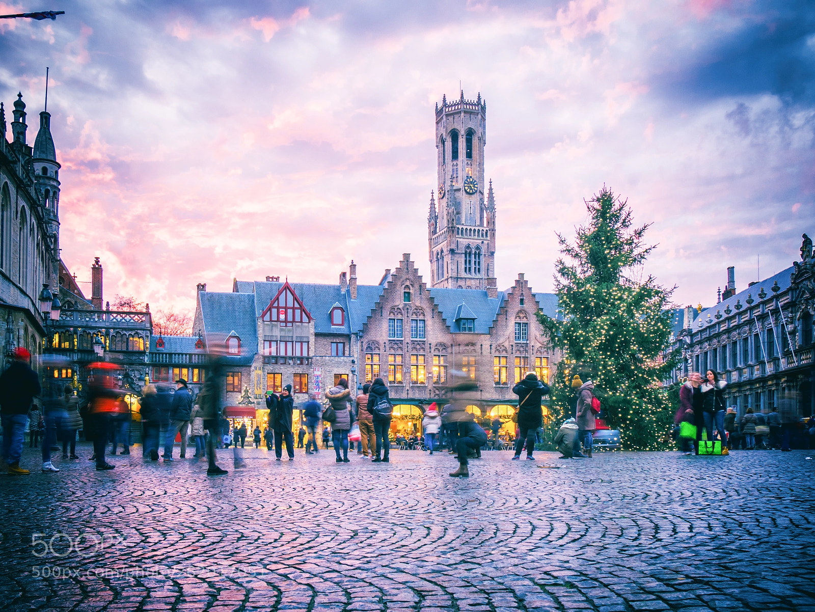 Panasonic Lumix DMC-GX7 sample photo. Bruges, belgium - december photography