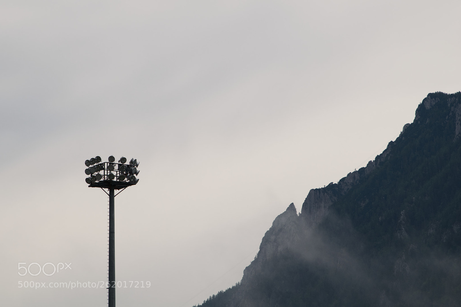 Nikon D5300 sample photo. Floodlights photography