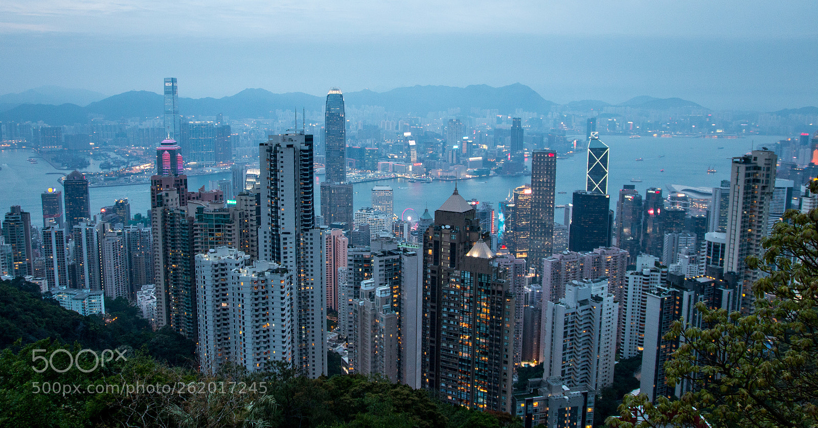 Canon EOS 70D sample photo. Hong kong dusk photography