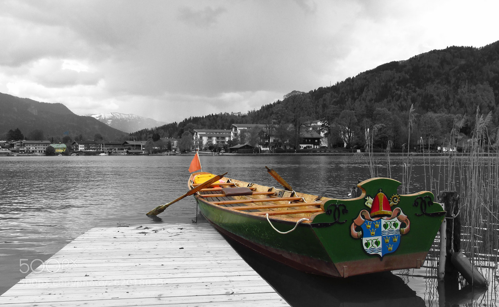 Canon PowerShot SX160 IS sample photo. Tegernsee, the rowing ferry. photography