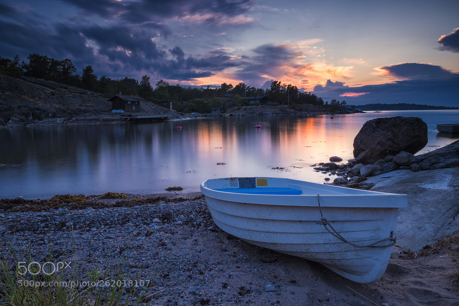Olympus OM-D E-M1 Mark II sample photo. Sunset in the archipelago photography