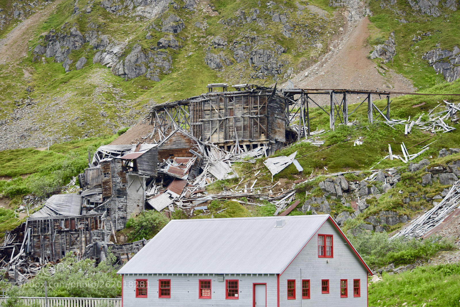 Nikon D5300 sample photo. Independence mine alaska, usa photography