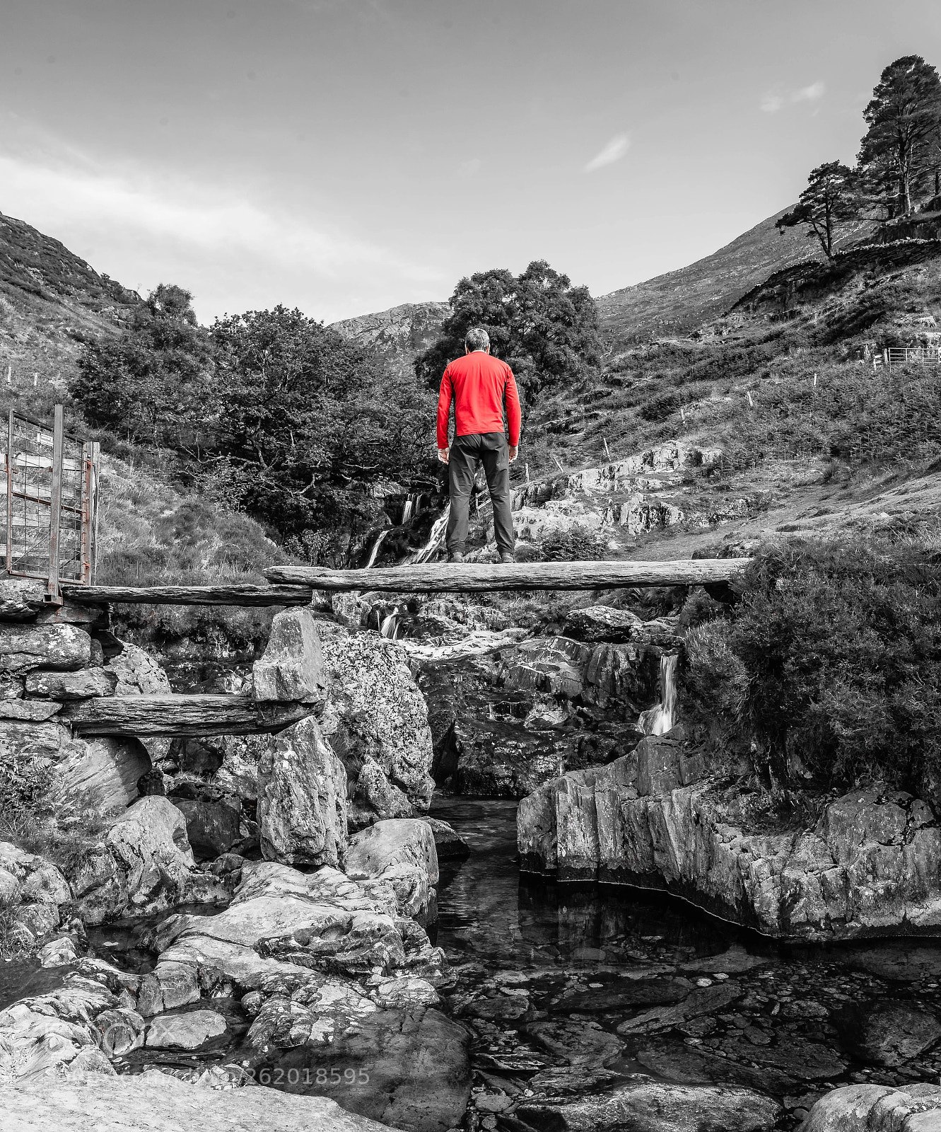 Nikon D750 sample photo. Slate bridge, watkin path photography