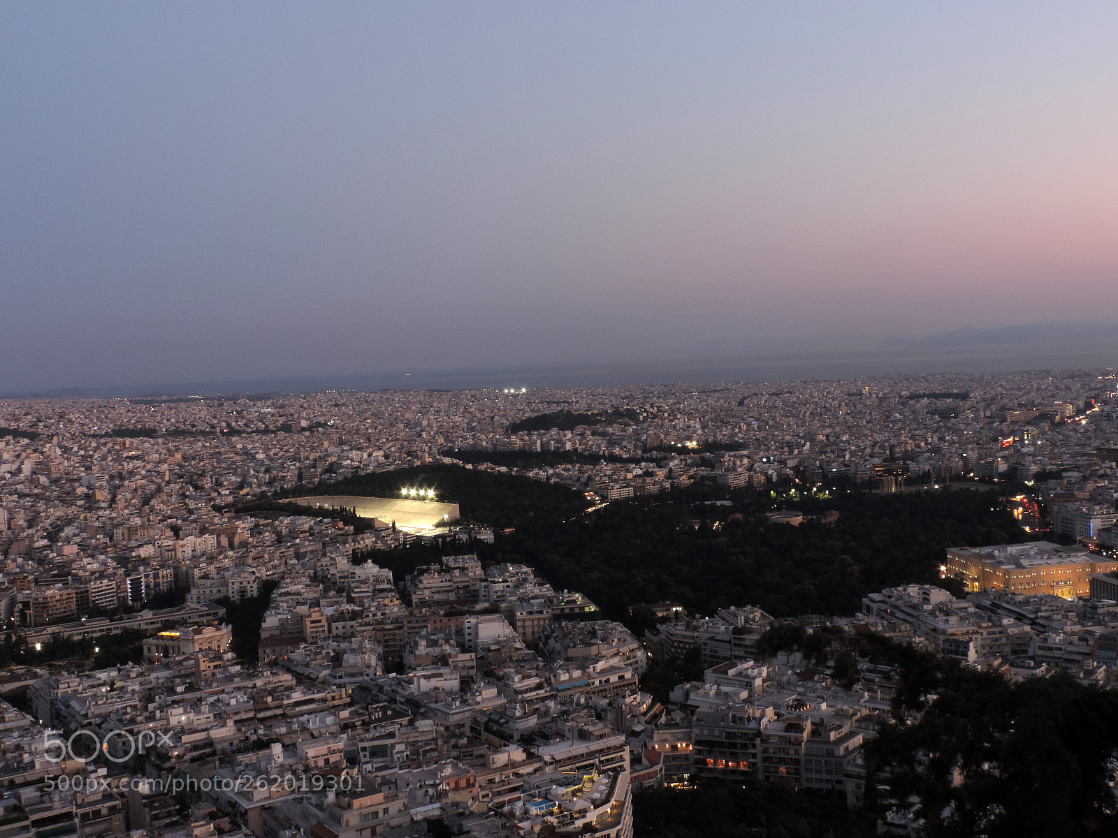 Nikon Coolpix P520 sample photo. Athens from lycabettus hill photography
