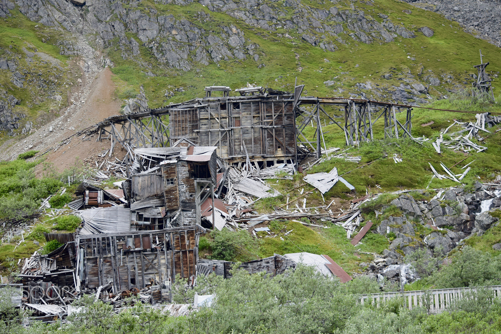 Nikon D5300 sample photo. Independence mine alaska, usa photography